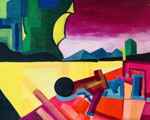 Tramonto viola